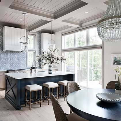 Kitchen of the 2019 Minto Dream Home for CHEO